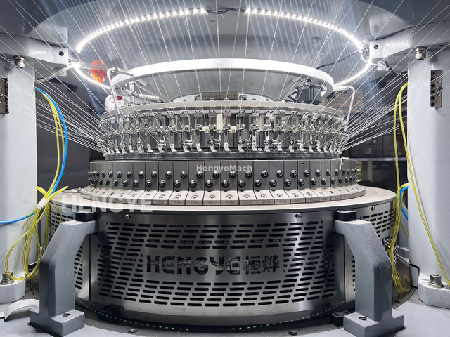 Double Jersey Rib Jacquard Circular Knitting Machine